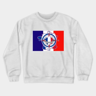 France Flag Crewneck Sweatshirt